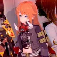 Molly's costume during Christmalloween - Lucy (Zenless Zone Zero)