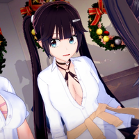 Maki's costume during Christmalloween - Schoolgirl