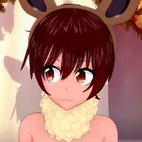 Miku's costume during Christmalloween - Eevee