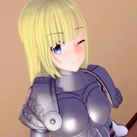 Ayane's costume for the 1st Halloween Party - Knight