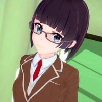 Makoto's first school uniform