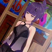 Wakana's swimsuit first seen in Sexy Swimsuit Showdown