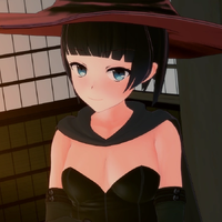 Makoto's costume for the 1st Halloween Party - Witch